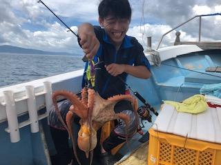 勝栄丸 熊本 上天草 釣り船 タコ釣り 勝栄丸