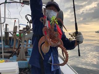 勝栄丸 熊本 上天草 釣り船 タコ釣り 勝栄丸